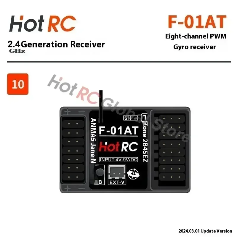 HOTRC 2,4GHz 4/6/8-Kanal F-04A – Rc Hobby Shops Bewertung und Preis